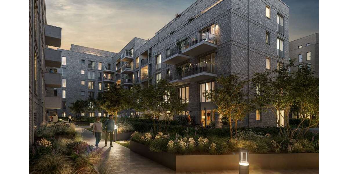 Etagenwohnung Hamburg Groß Borstel - 2 Zimmer, 61 m&sup2;, 1.467&euro; | Angebot:27316048