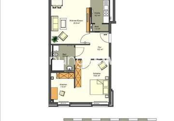 Wohnung Hamburg Altona-Nord - 2 Zimmer, 71 m&sup2;, 1.062&euro; | Angebot:24539374