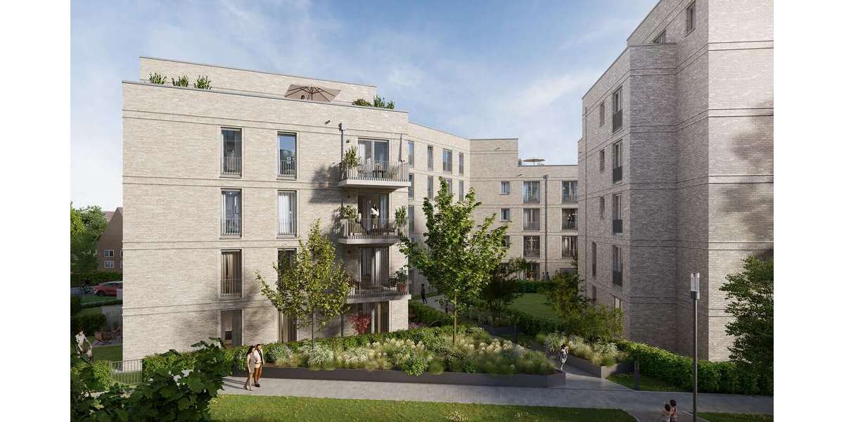 Etagenwohnung Hamburg Groß Borstel - 2 Zimmer, 61 m&sup2;, 1.461&euro; | Angebot:27334100